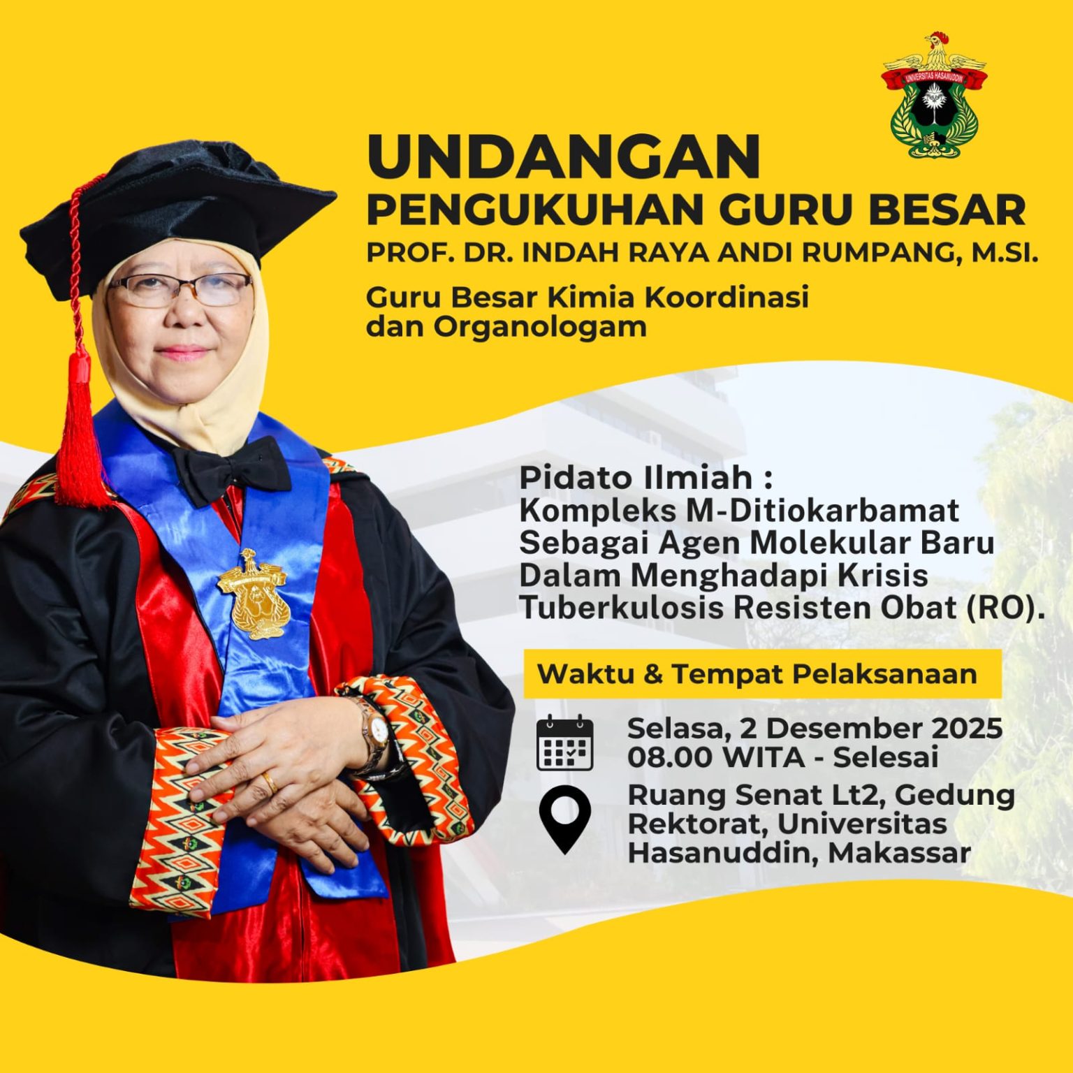 Perempuan yang Menyusuri Jejak Cahaya, Prof. Dr. Indah Raya Andi ...